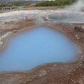  A blue hot puddle in Geysir 