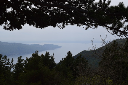 Lago di Garda visto da Rifugio Cima Piemp